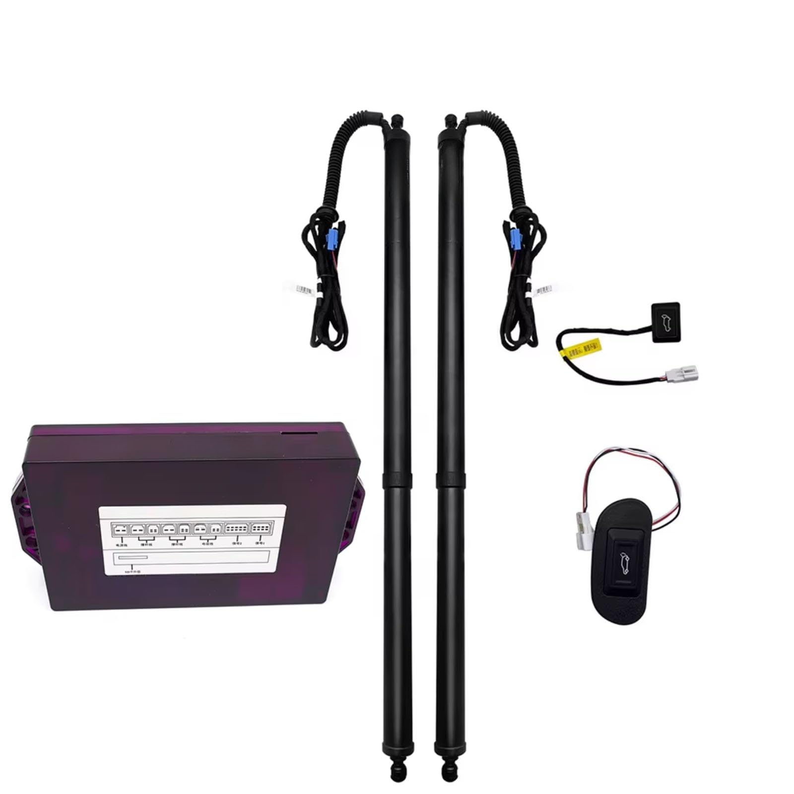 EDPOAQC Kompatibel Mit Ford Für Equator Sport 2022 2023 2024 Power Trunk Elektrische Saug Heckklappe Intelligente Heckklappe Lift Strut(with Foot Sensor) von EDPOAQC