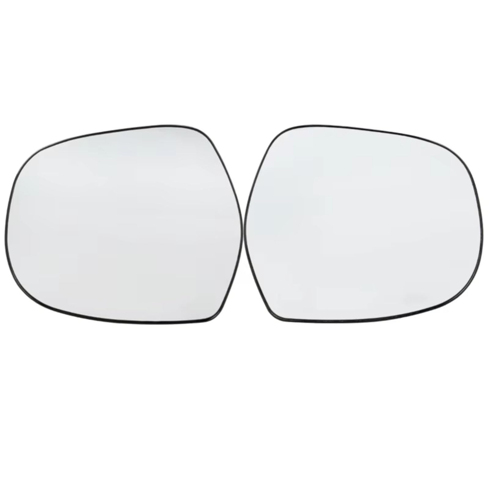 Kompatibel Mit Toyota Für Land Für Cruiser Für Prado LC120 2003–2009, Auto-Außentür, Rückspiegel, Objektivglas, OEM: 87961-6A100(Pair (B Type)) von EDPOAQC