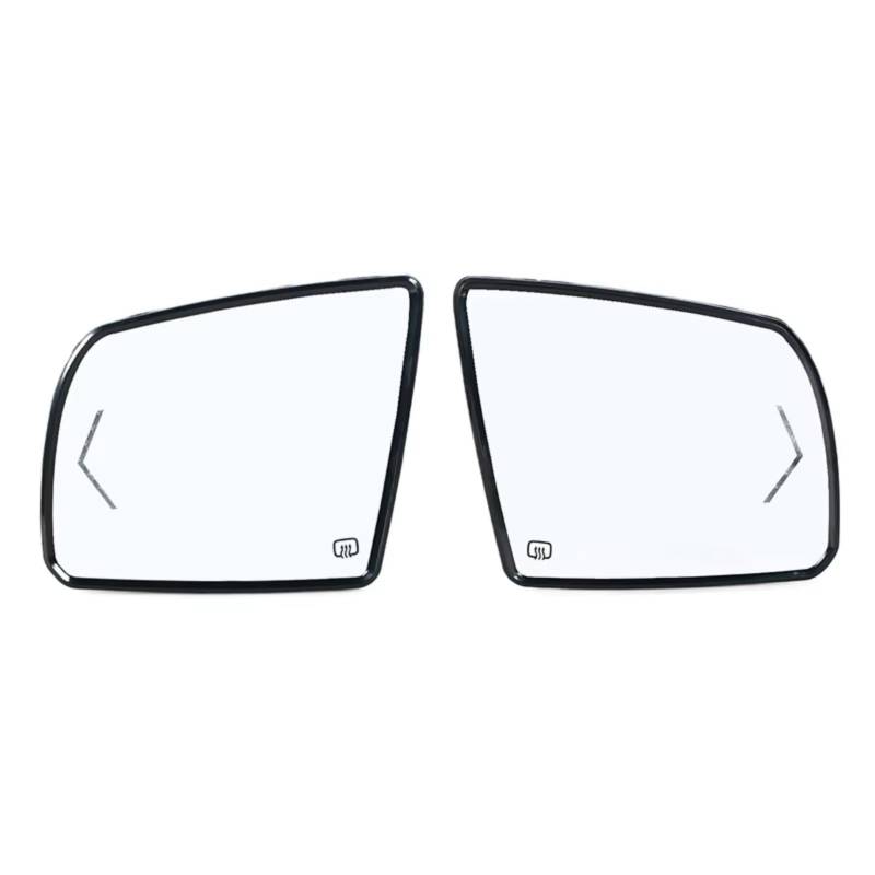 Kompatibel Mit Toyota Für Tundra 2007-2020 Auto Außen Rückspiegel Objektiv Glas Mit Beheizten OEM:87903-0C030 87906-0C032(Left and Right) von EDPOAQC