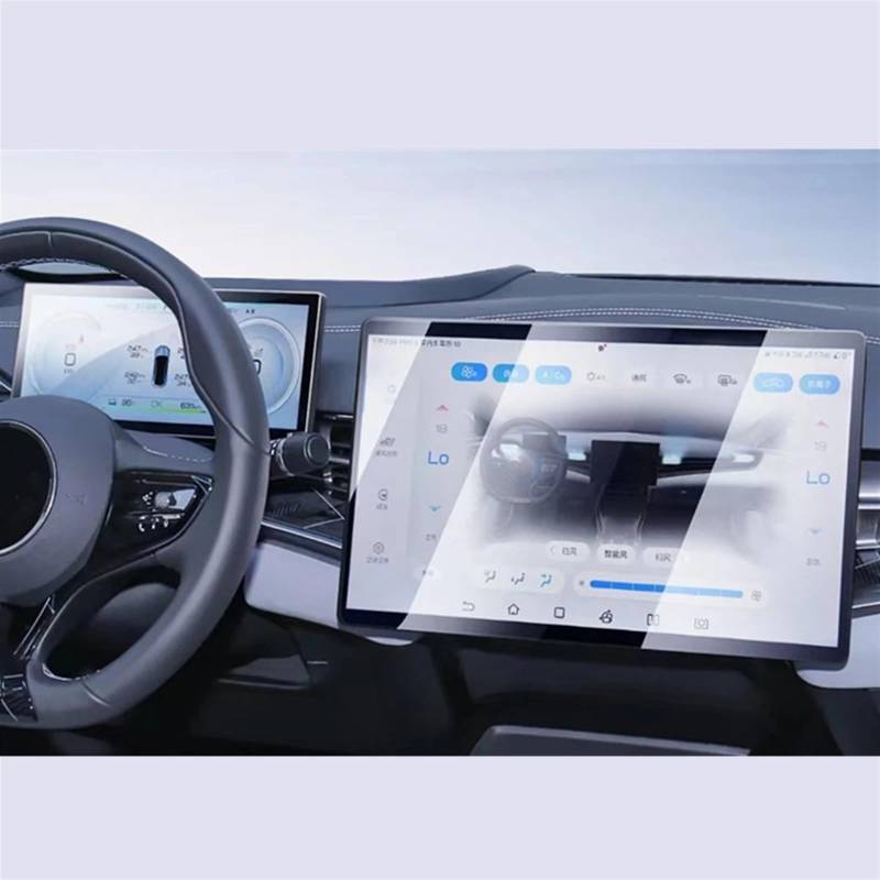 EDSXWUN Auto Navigation Protector Kompatibel Mit BYD Für Seal Ev 2022 2023 Auto-Innenraum-Armaturenbrett-Schutzfolie Armaturenbrett-Monitor-Schutzfolie Bildschirm-Schutzfolie(GPS and Dashboard) von EDSXWUN