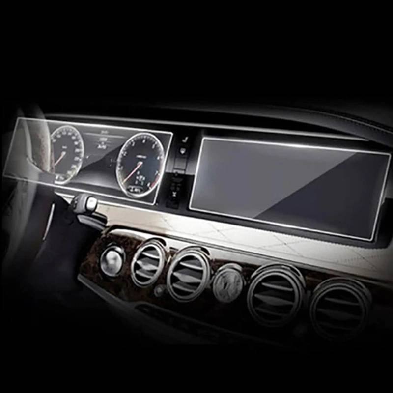 EDSXWUN Auto Navigation Protector Kompatibel Mit Benz Für S-Klasse W221 W222 2014 2015 2016 2017 Autoinstrumentenschutzfolie Schutzfolie Aus Gehärtetem Glas Autozubehör von EDSXWUN