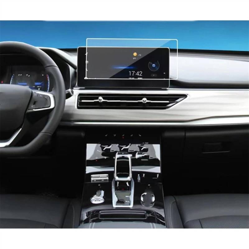 EDSXWUN Auto Navigation Protector Kompatibel Mit Chery Für Tiggo 8 Pro 2021 12,3 Zoll Autoinstrumentenschutzfolie Displayschutzfolie Aus Gehärtetem Glas Autozubehör von EDSXWUN