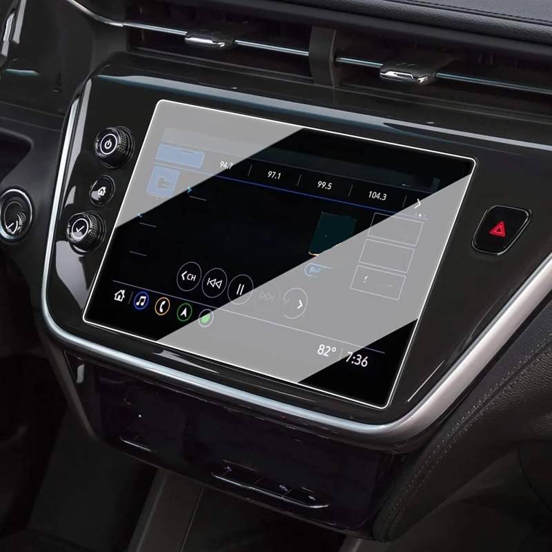 EDSXWUN Auto Navigation Protector Kompatibel Mit Chevrolet Für Bolt Euv Ev 2022 2023 10,2 Zoll Gehärtetem Glas Schutz Film Auto Navigation Schutz Film Auto Zubehör von EDSXWUN