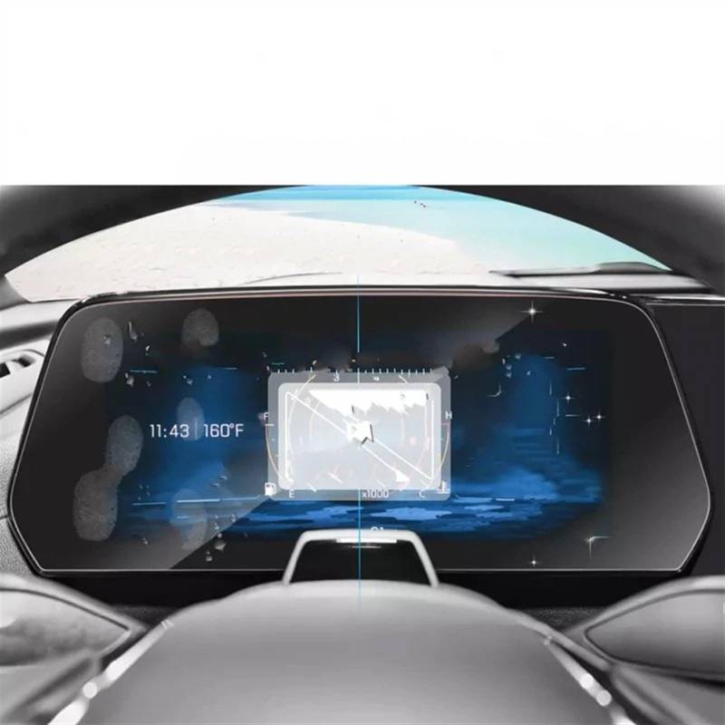 EDSXWUN Auto Navigation Protector Kompatibel Mit Chevy Für Traverse 2024 11 Zoll Auto-Innenraum-Armaturenbrett-Schutzfolie Auto-Navigations-Bildschirm-Schutzfolienaufkleber von EDSXWUN