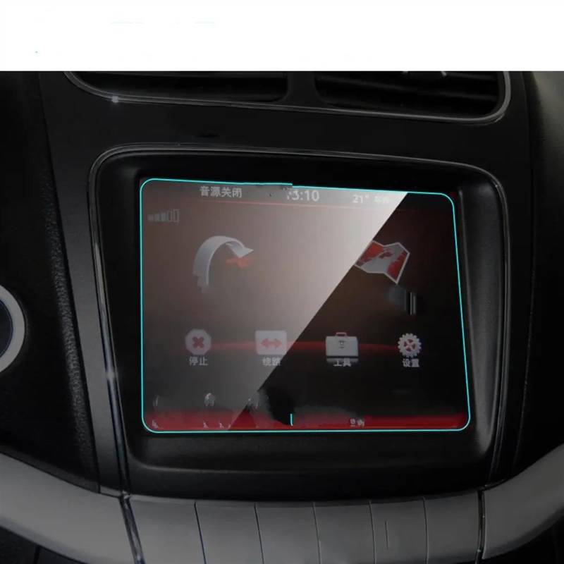 EDSXWUN Auto Navigation Protector Kompatibel Mit FIAT Für Freemont 2014 2015 2016 2017 Autoinstrument Transparente Schutzfolie Armaturenbrett-Schutzfolie Autozubehör von EDSXWUN