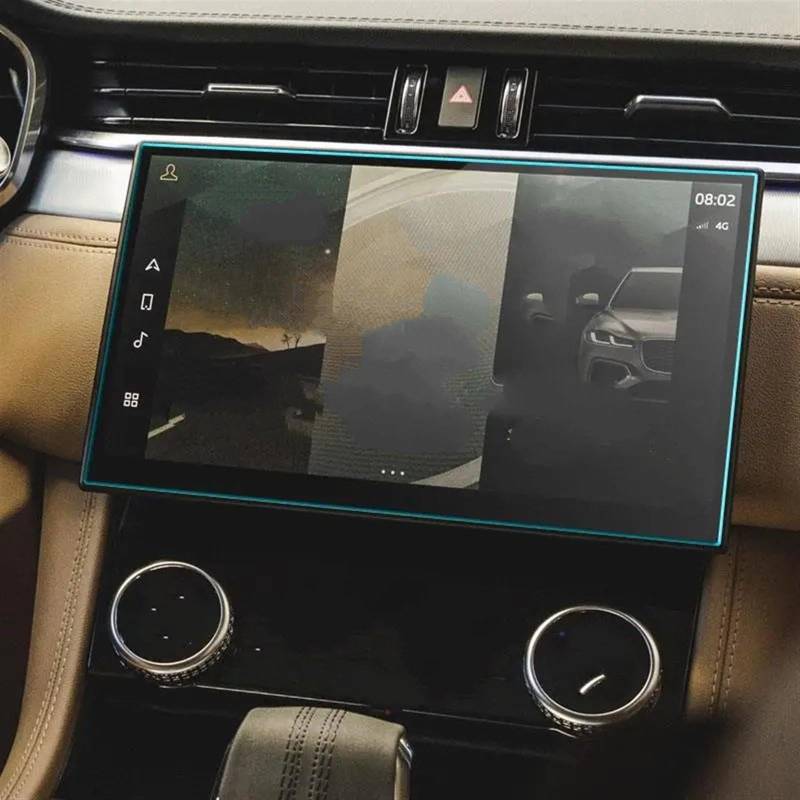 EDSXWUN Auto Navigation Protector Kompatibel Mit Jaguar Für F-Pace 2021 11,4 Zoll Auto-Innenraum-Armaturenbrett-Schutzfolie Auto-Instrument-Schutzfolie Autozubehör von EDSXWUN