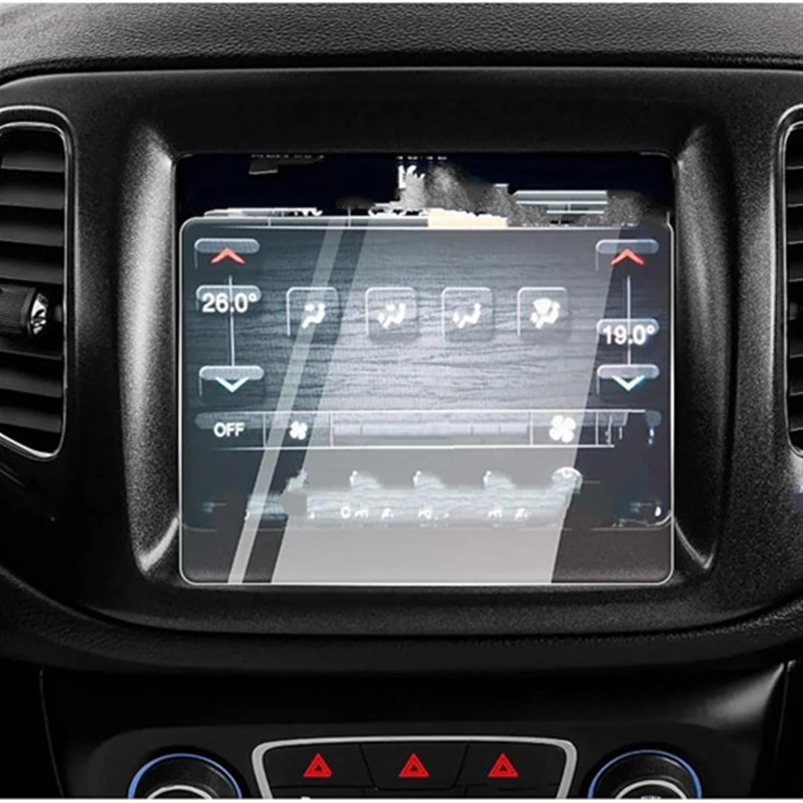 EDSXWUN Auto Navigation Protector Kompatibel Mit Jeep Für Compass 2019 2018 2017 8,4 Zoll Autonavigation Schutzfolie Hartglas Schutzfolie Autozubehör von EDSXWUN