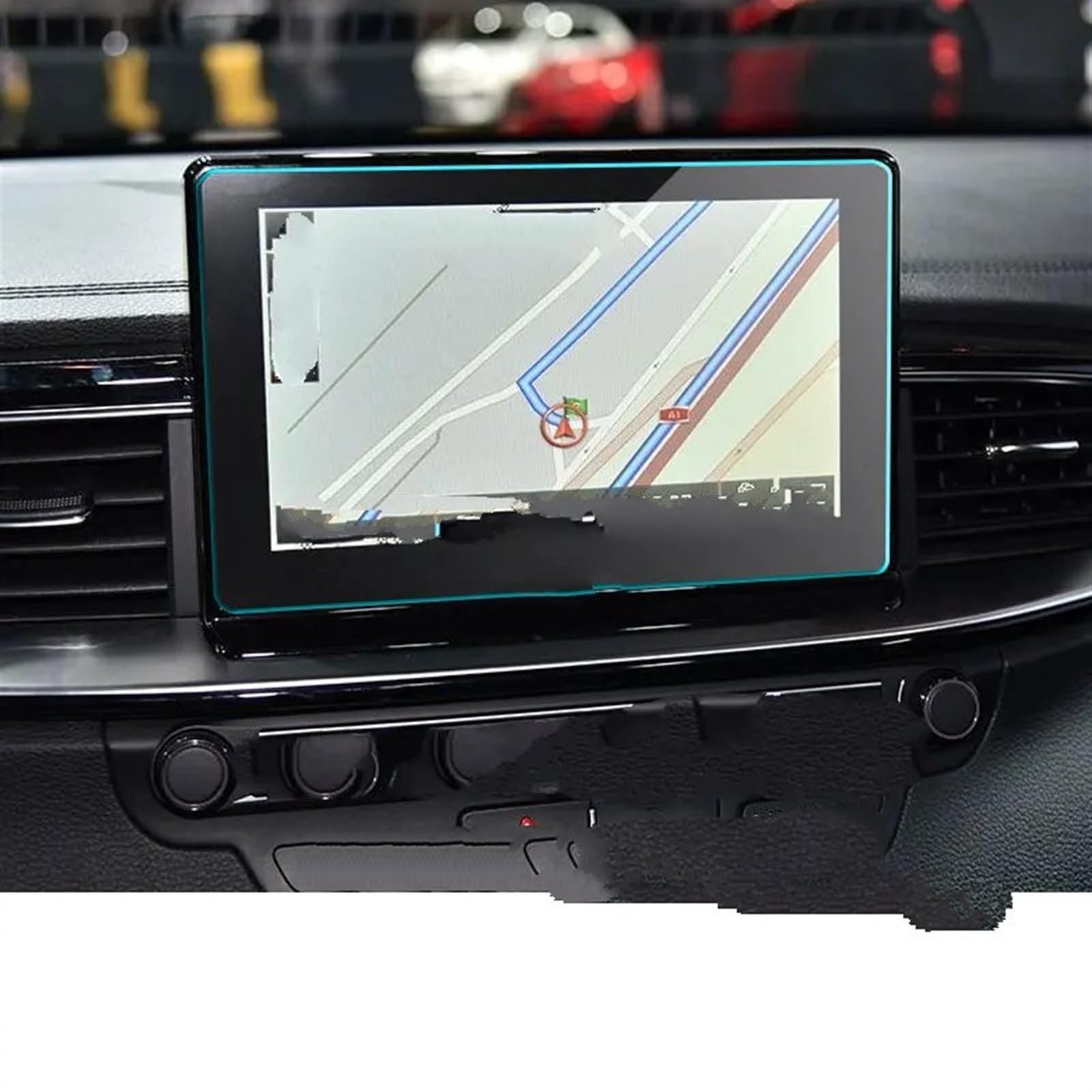 EDSXWUN Auto Navigation Protector Kompatibel Mit Kia Für Telluride Für Seltos 2020 8 Zoll Autonavigations-Bildschirmschutzfolienaufkleber Bildschirmschutzfolie Aus Gehärtetem Glas von EDSXWUN