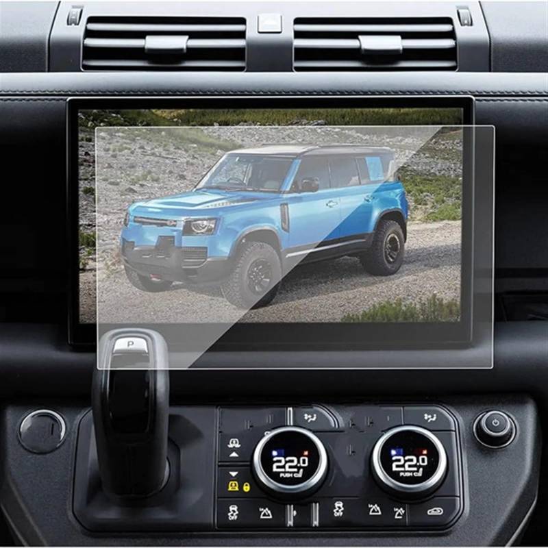 EDSXWUN Auto Navigation Protector Kompatibel Mit Land Für Rover Für Defender 2023 2024 11,4 Zoll Autoinnenraum Mittelkonsole Transparente Displayschutzfolie Autozubehör von EDSXWUN