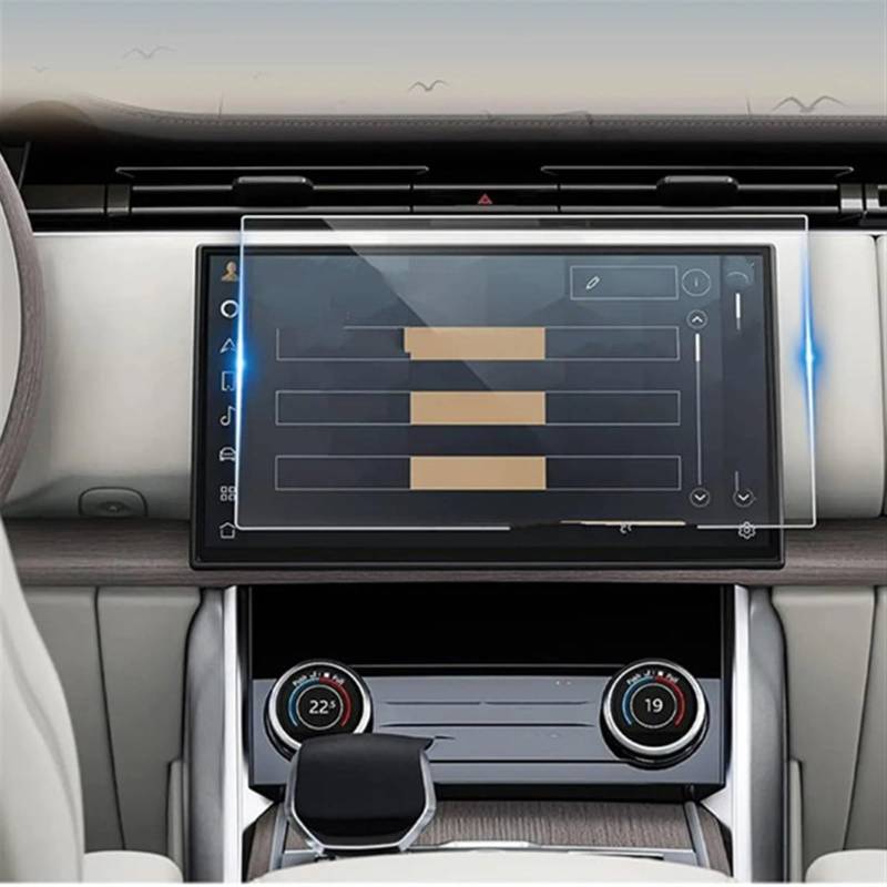 EDSXWUN Auto Navigation Protector Kompatibel Mit Land Für Rover Für Defender 90 110 2023 10 Zoll Autonavigationsbildschirm-Schutzfolienaufkleber Schutzfolie Aus Gehärtetem Glas von EDSXWUN