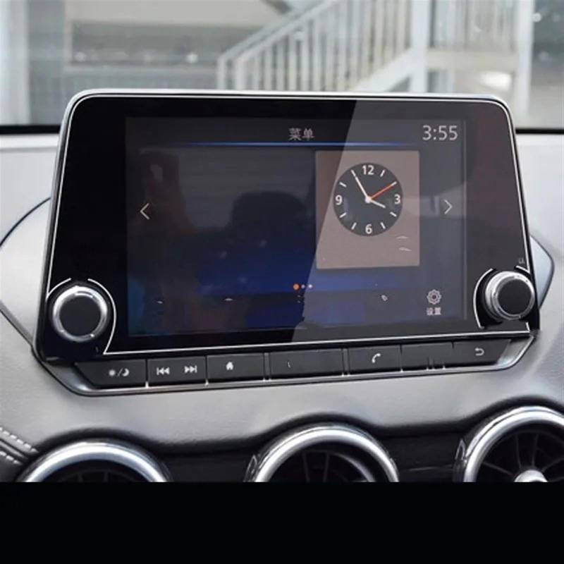 EDSXWUN Auto Navigation Protector Kompatibel Mit Nissan Für Altima Für Juke 2019 2020 2021 Auto-Innenraum-Armaturenbrett-Schutzfolie Center Control Screen Schutzfolie von EDSXWUN