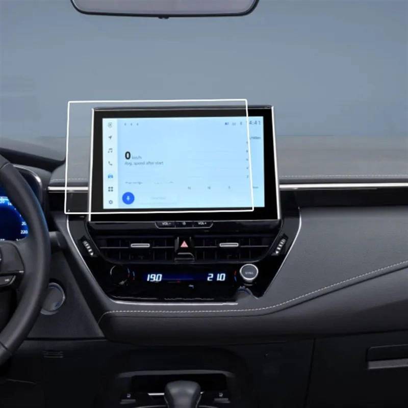 EDSXWUN Auto Navigation Protector Kompatibel Mit Toyota Für Corolla Für Cross 2022 2023 10,5 Zoll Navigationsdisplay Schutzfolie Center Control Display Schutzfolie von EDSXWUN