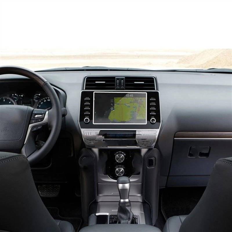 EDSXWUN Auto Navigation Protector Kompatibel Mit Toyota Für Land Für Cruiser Für Prado 2021 9 Zoll Auto-Innenraum-Armaturenbrett-Schutzfolie Schutzfolie Aus Gehärtetem Glas von EDSXWUN