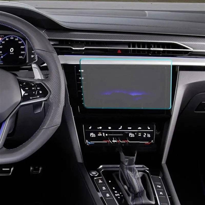 EDSXWUN Auto Navigation Protector Kompatibel Mit VW Für Arteon 2021 9,2 Zoll Armaturenbrett-Schutzfolie Autonavigations-Schutzfolie Displayschutzfolie Aus Gehärtetem Glas von EDSXWUN