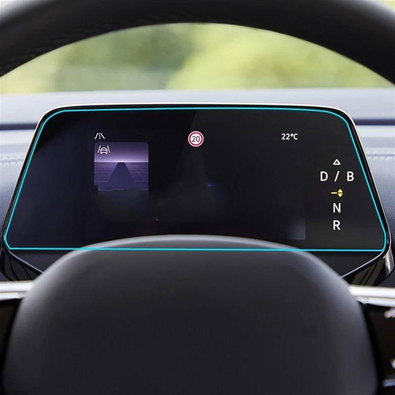 EDSXWUN Auto Navigation Protector Kompatibel Mit VW Für ID.4 2024 5,3 Zoll Autonavigations-Bildschirmschutzfolienaufkleber Gehärtetes Glas Schutzfolie Autozubehör von EDSXWUN