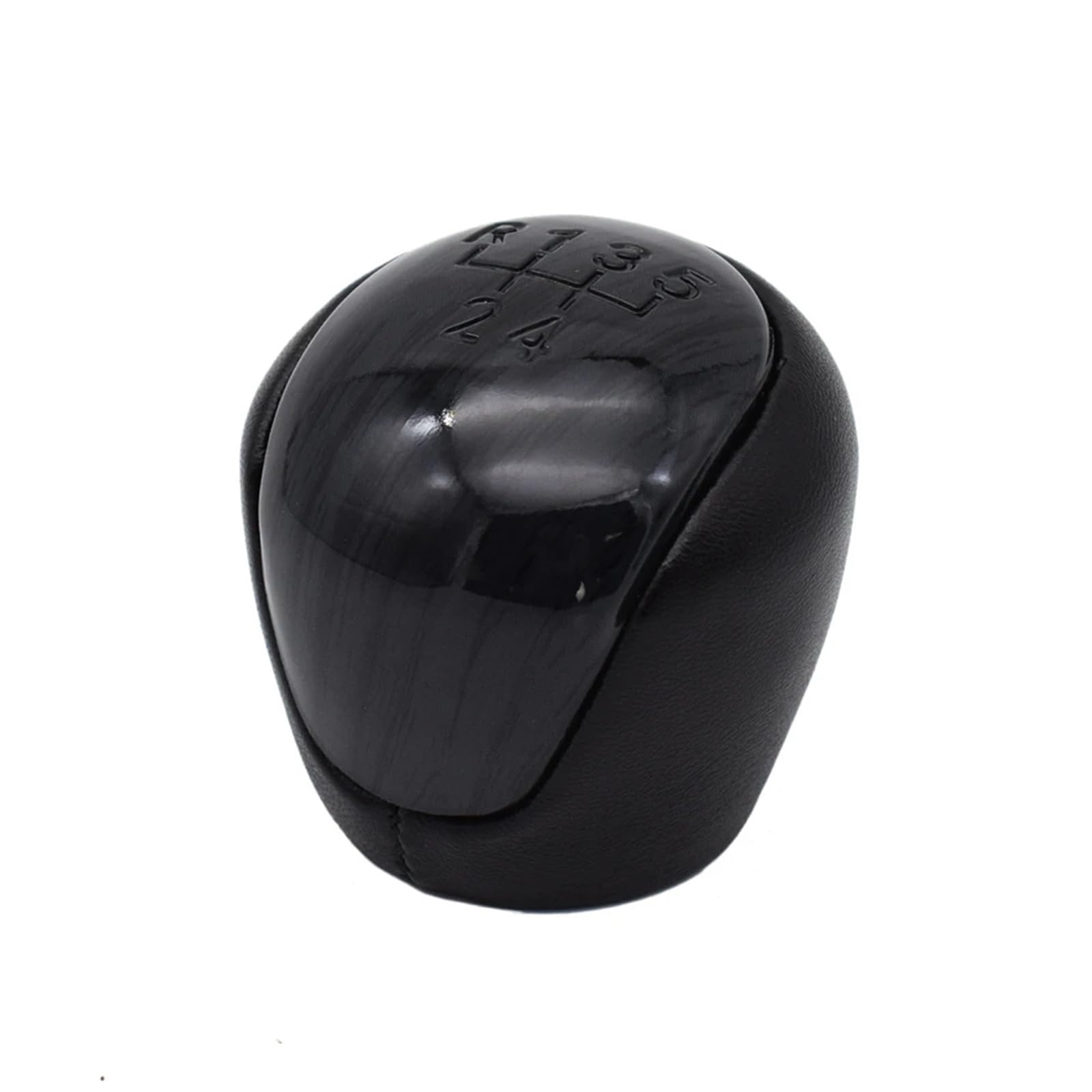 EDSXWUN Auto Schaltknauf Cover Kompatibel Mit Kia Für Ceed 2006 2007 2008 2009 2010 2011 2012 5-Gang-Schaltgetriebe Schaltknauf Stick Hebel Stift Griff Kopfball(5 Speed) von EDSXWUN