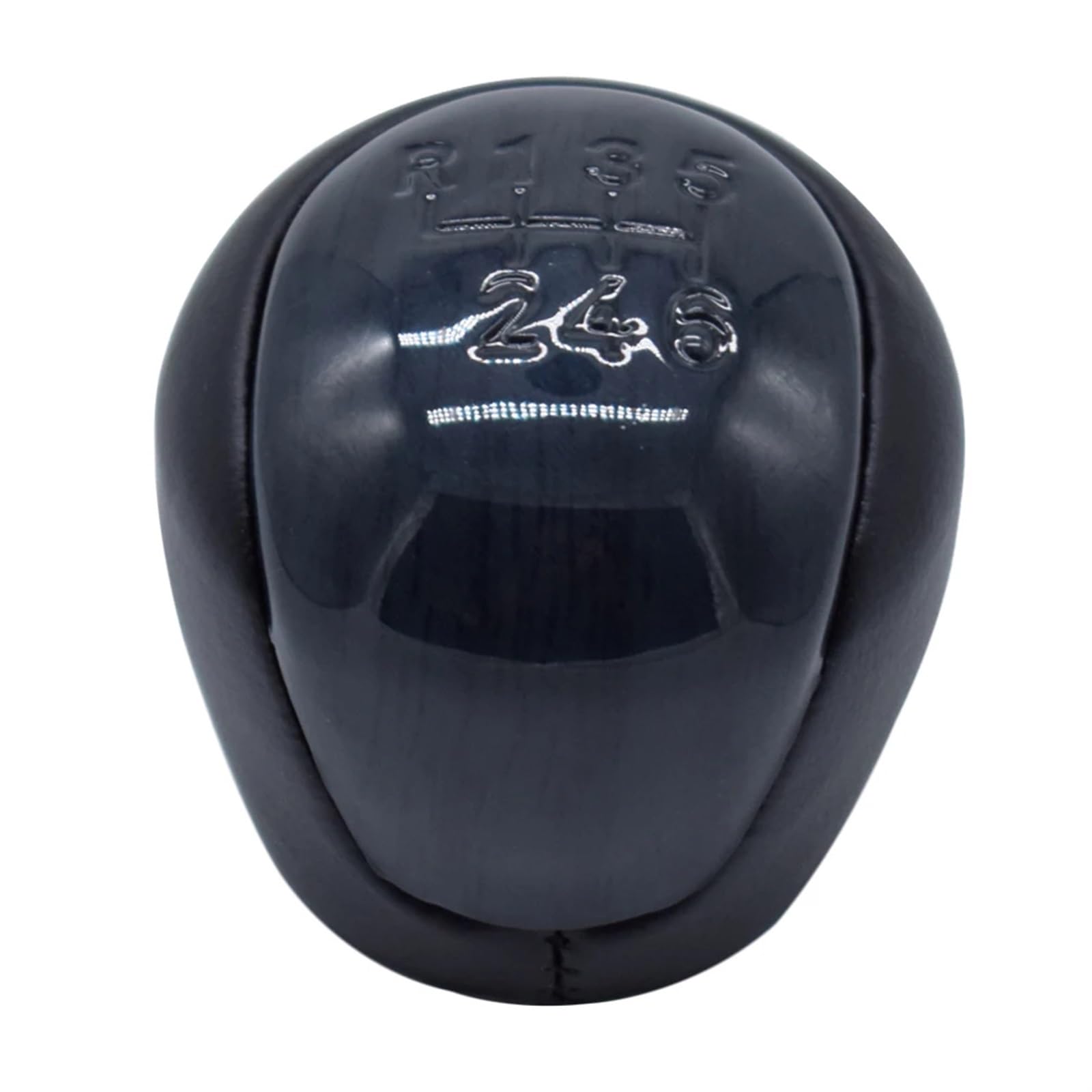 EDSXWUN Auto Schaltknauf Cover Kompatibel Mit Kia Für Ceed 2006 2007 2008 2009 2010 2011 2012 5-Gang-Schaltgetriebe Schaltknauf Stick Hebel Stift Griff Kopfball(6 Speed) von EDSXWUN