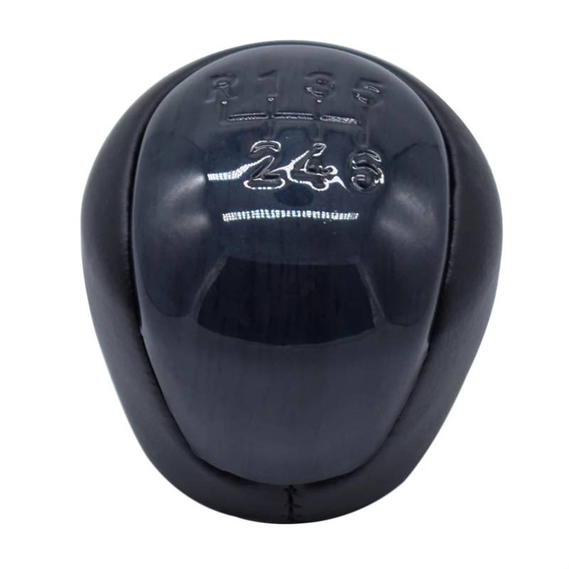 EDSXWUN Auto Schaltknauf Cover Kompatibel Mit Kia Für Rio JB Für Pride 2005 2006 2007 2008 2009 2010 2011 5-Gang-Schaltgetriebe Schaltknauf Stick Hebel Stift Griff Headball(6 Speed) von EDSXWUN