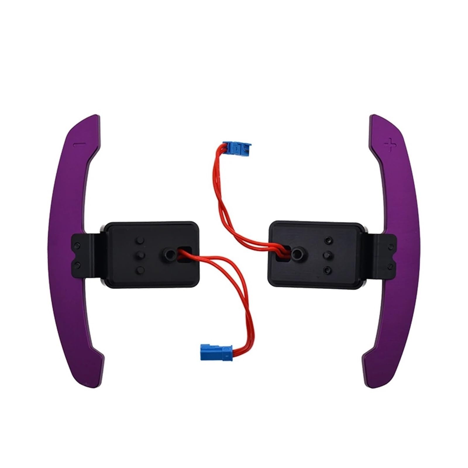 EDSXWUN Auto Schaltwippen Kompatibel Mit Für Serie 3 5 6 7 G20 G30 G87 M2 M3 M4 F20 F30 F45, Magnetische Schaltwippe Aus Aluminiumlegierung Fürs Auto Lenkrad-Schaltwippen-Umrüstung(Purple) von EDSXWUN