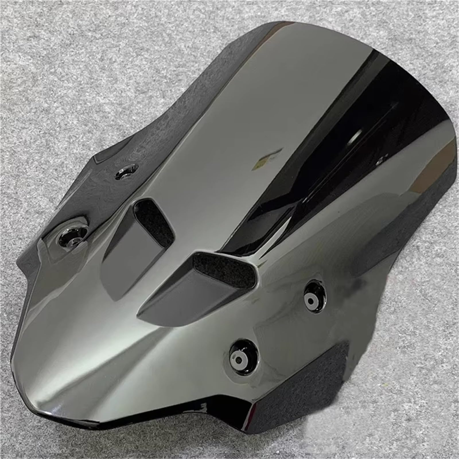 EDSXWUN Motorrad Windschild Für CB500X Für CB400X 2018 2019 2020 2021 2022 2023 2024 Motorrad Zubehör Windschutzscheibe Windschutz Deflektor Bildschirm Doppel Blase(Black) von EDSXWUN