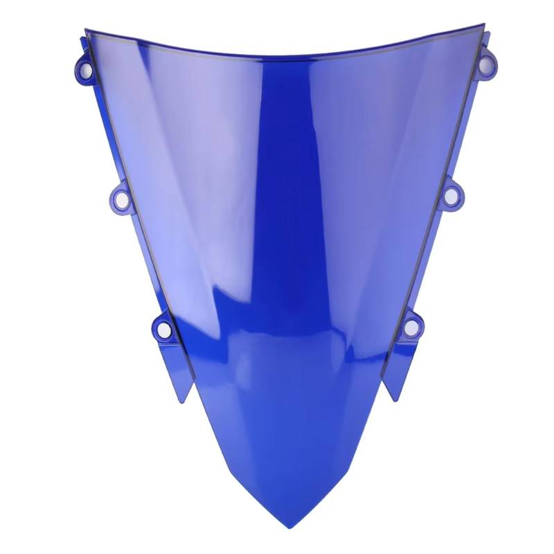 EDSXWUN Motorrad Windschild Für CBR500R 2016 2017 2018 Motorrad Windschutzscheibe Windschutz Double Bubble Motorrad Windschutz Spoiler Motorräder Deflektor(Blue) von EDSXWUN