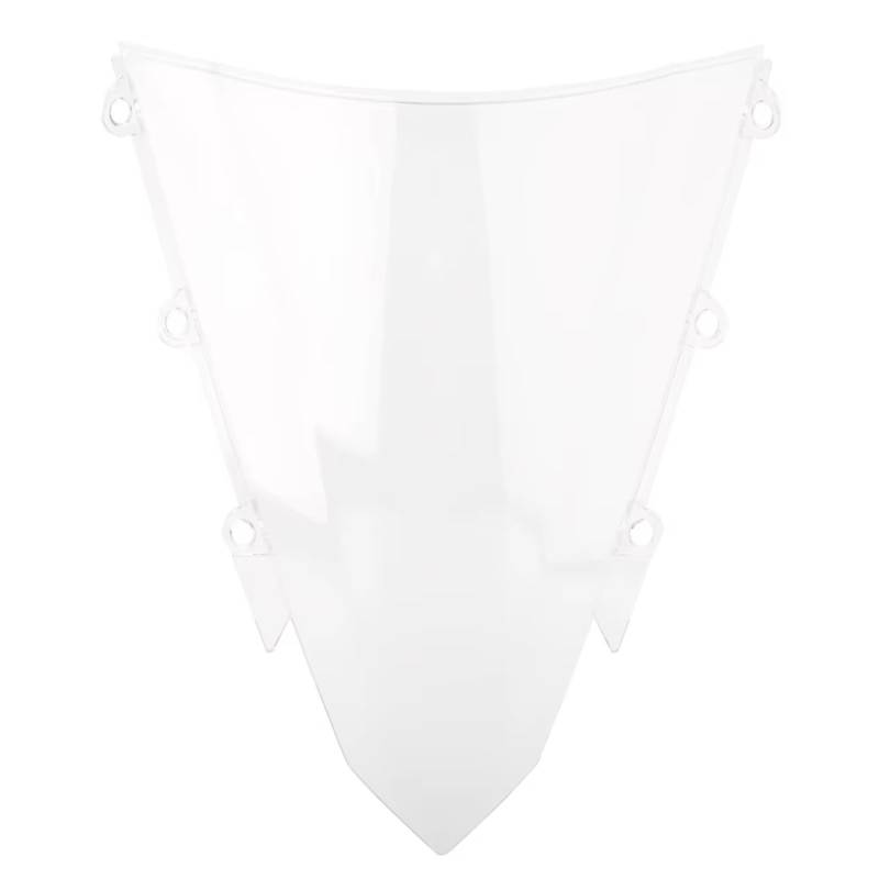 EDSXWUN Motorrad Windschild Für CBR500R 2016 2017 2018 Motorrad Windschutzscheibe Windschutz Double Bubble Motorrad Windschutz Spoiler Motorräder Deflektor(Clear) von EDSXWUN