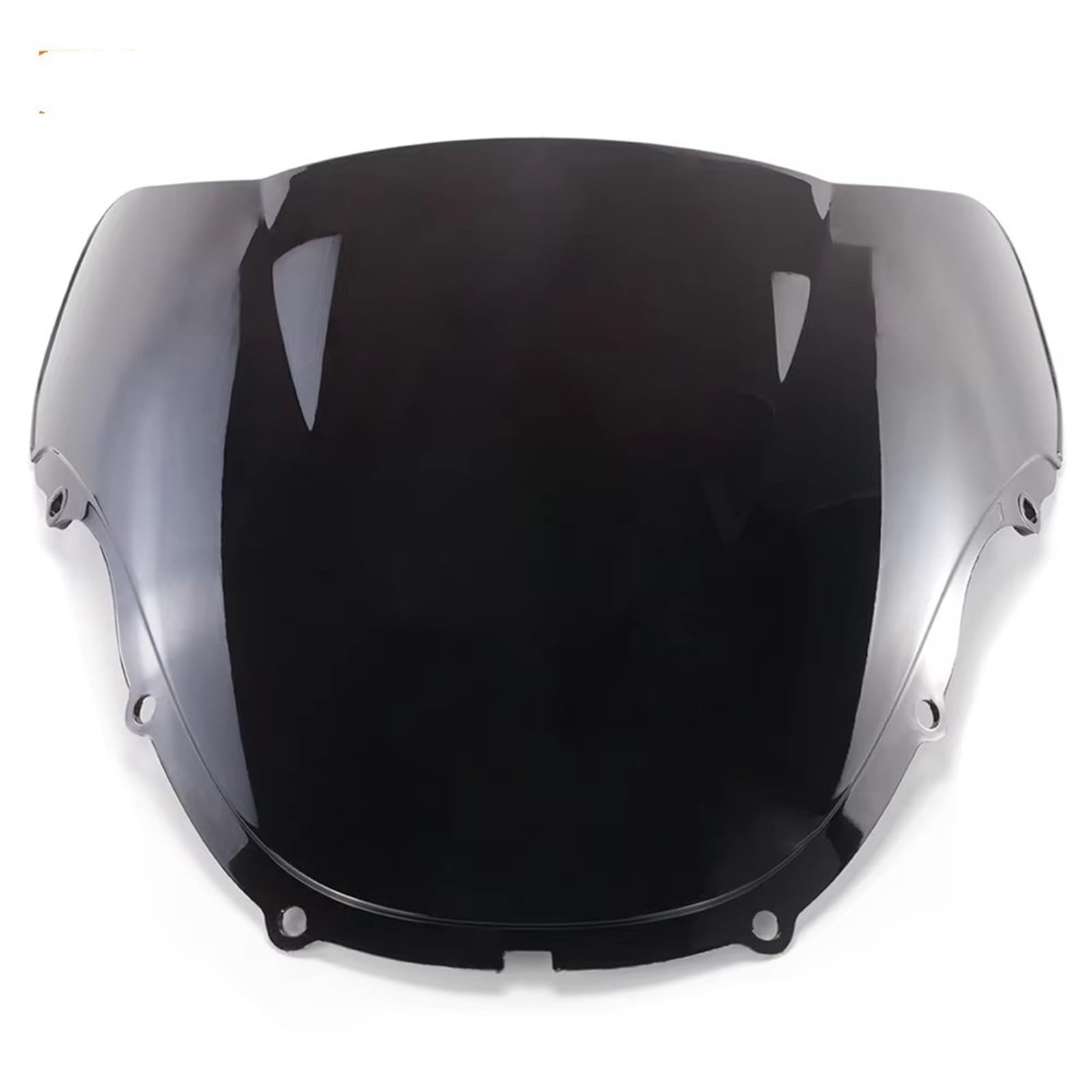 EDSXWUN Motorrad Windschild Für CBR600 Für F4i 1999 2000 Windschutzscheibe Windschutz Double Bubble Motorrad Deflektor Spoiler Front Verkleidung Zubehör Schallwand(Black) von EDSXWUN