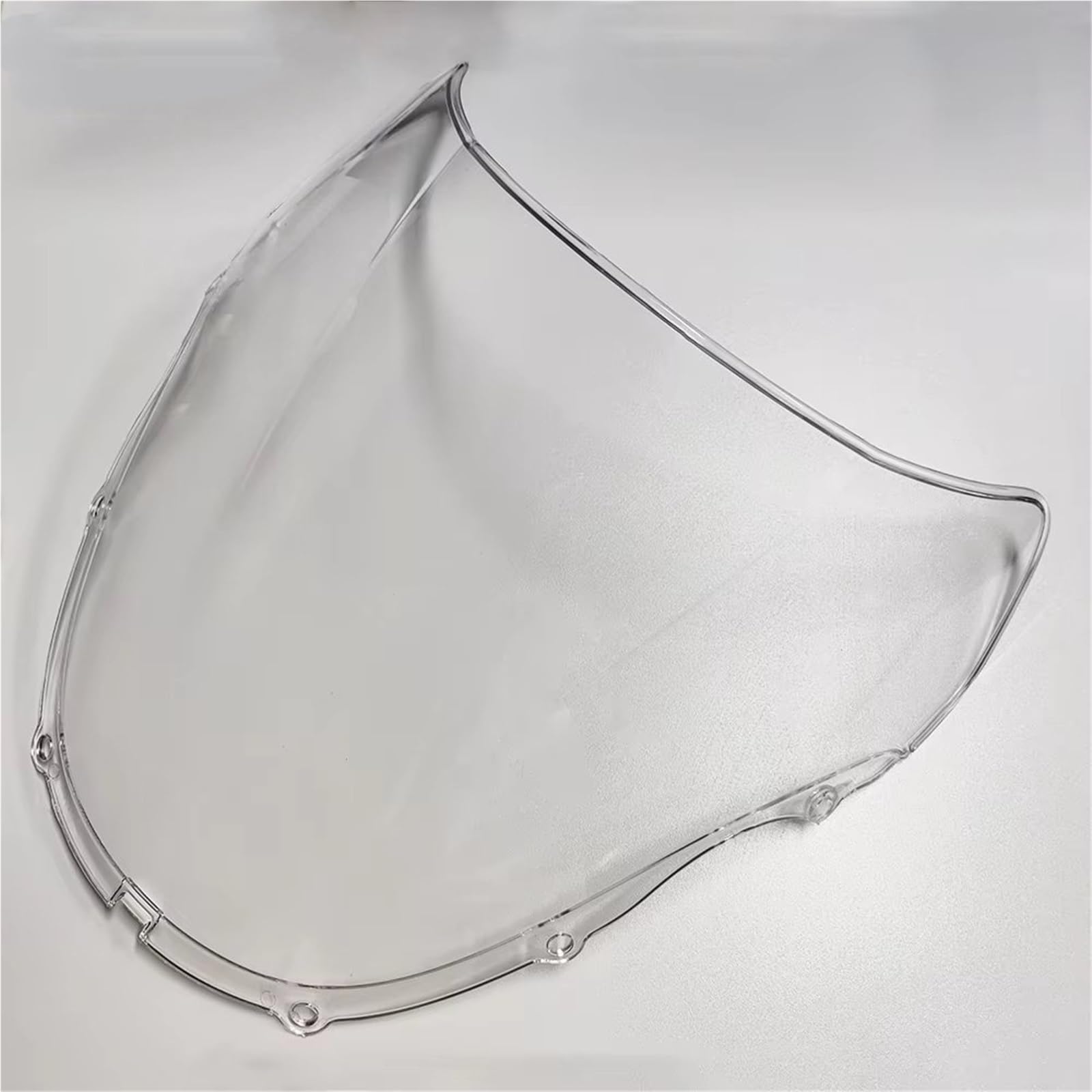 EDSXWUN Motorrad Windschild Für CBR600 Für F4i 1999 2000 Windschutzscheibe Windschutz Double Bubble Motorrad Deflektor Spoiler Front Verkleidung Zubehör Schallwand(Clear) von EDSXWUN