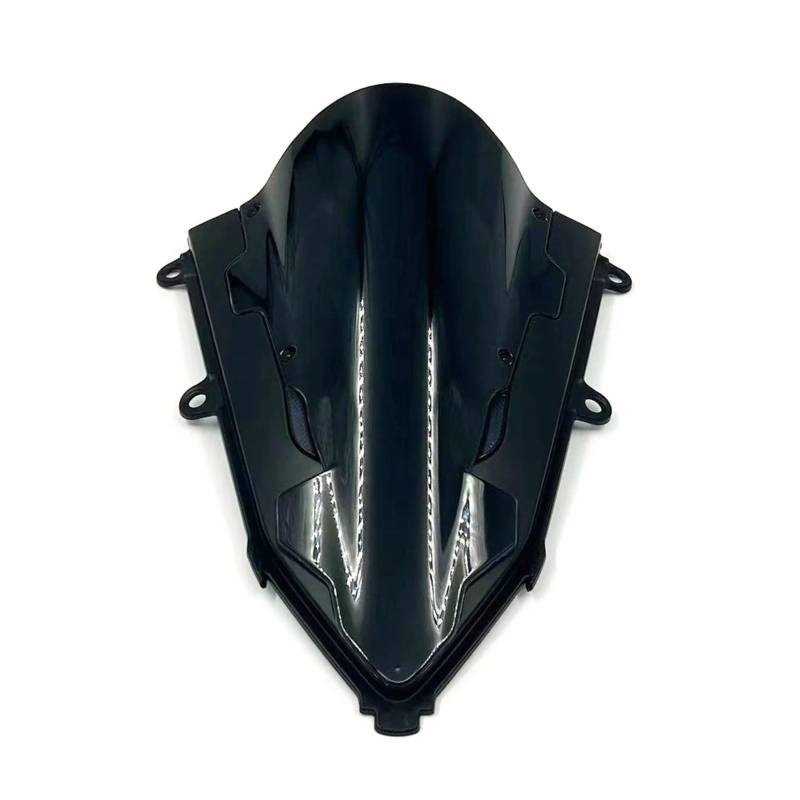 EDSXWUN Motorrad Windschild Für CBR650R 2019-2024 Motorrad Windschutzscheibe Frontscheibe Für Sport Verkleidung Motorrad Windschutzscheibe Windschutz(Black) von EDSXWUN