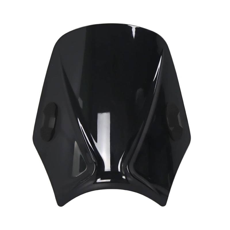 EDSXWUN Motorrad Windschild Für Eliminator 125 1998-2007 Motorrad Windschutzscheibe Runde Für Street Bikes Windschutzscheibe Bildschirm Motorrad Windschutzscheibe Spoiler(Black) von EDSXWUN