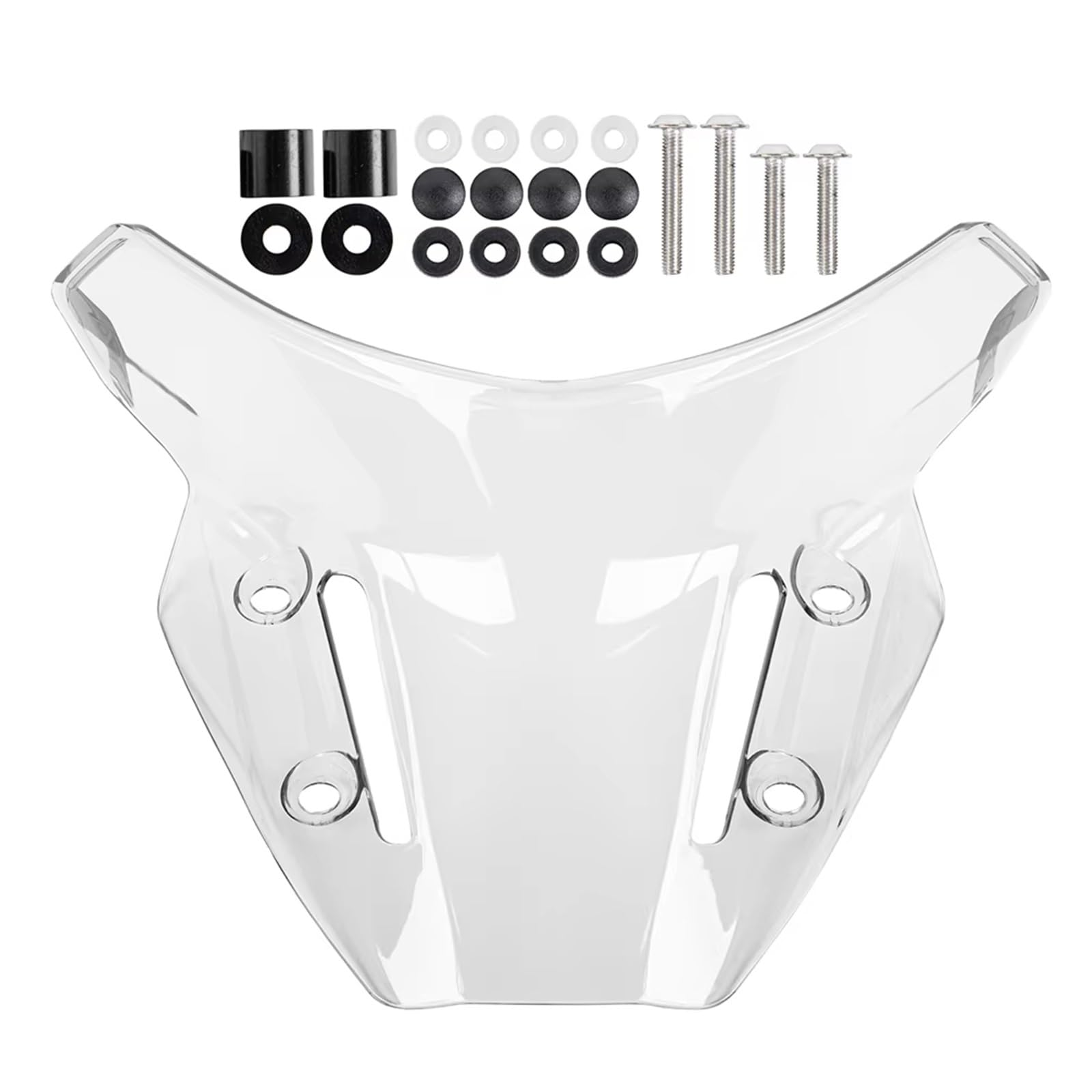 EDSXWUN Motorrad Windschild Für MT09 2021 2022 2023 Motorrad Frontscheibe Wind Zubehör Windschutzscheibe Windschutz Air Deflektor Teile Schallwand Spoiler(Clear) von EDSXWUN