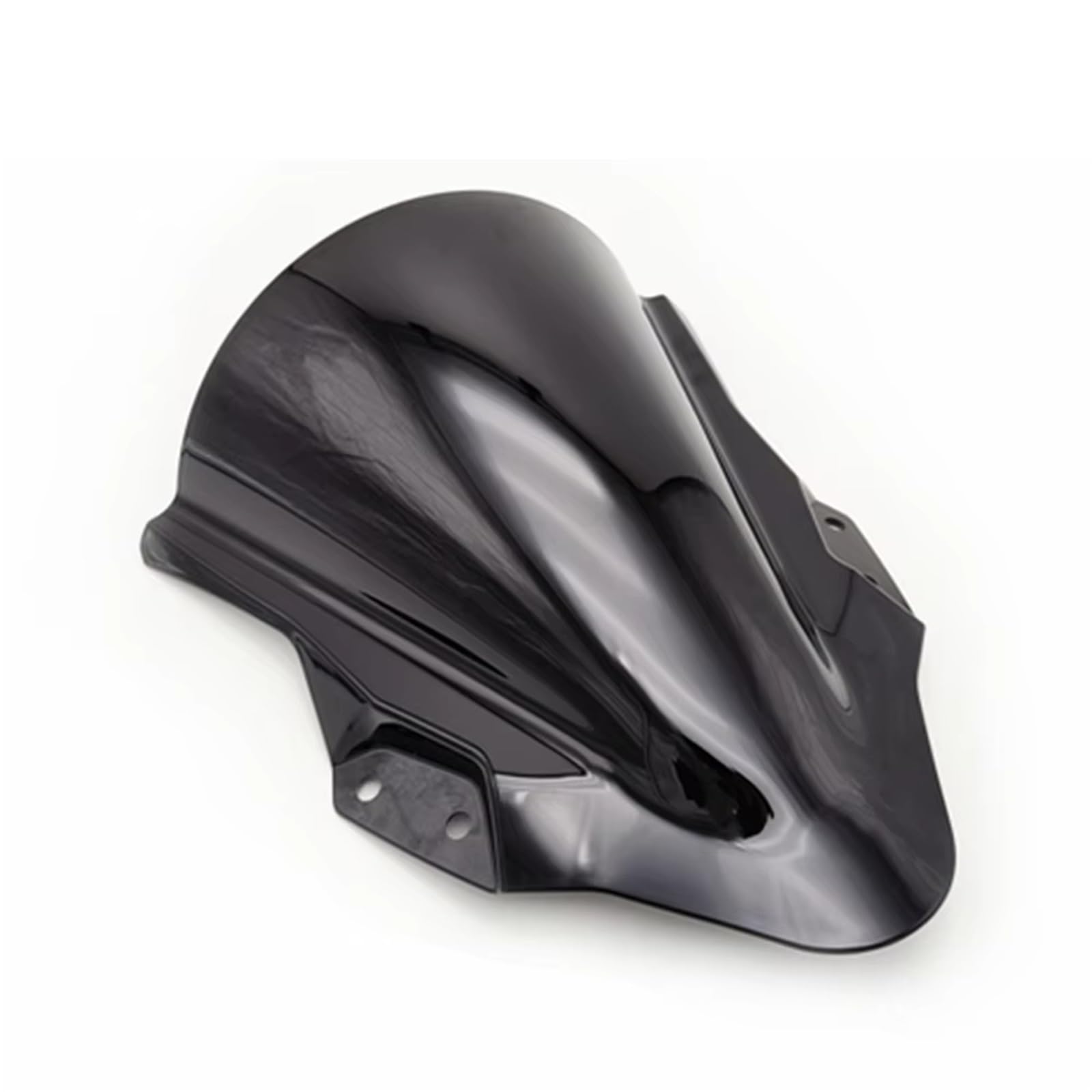 EDSXWUN Motorrad Windschild Für Ninja 400 2018 2019 2020 2021 2022 2023 Windschutzscheibe Spoiler Windschutzscheibe Wind Deflectore Schutzabdeckung Windschutz Frontverkleidung(Black) von EDSXWUN