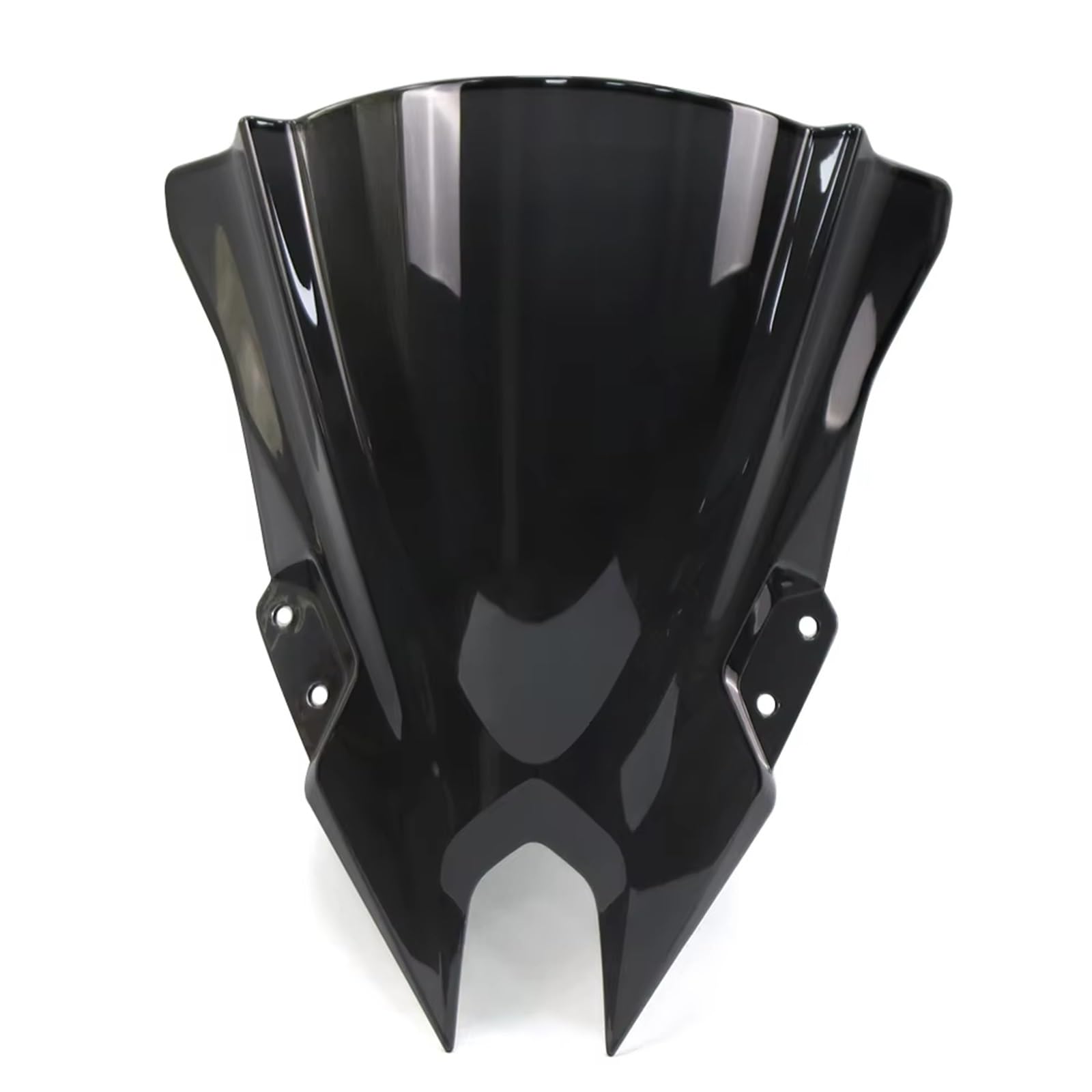 EDSXWUN Motorrad Windschild Für Ninja 500 Für SE Motorrad Frontscheibe Windschutz Schallwand Windabweiser Zubehör Teile Schallwand Spoiler Windschutzscheibe Schutz(Black) von EDSXWUN