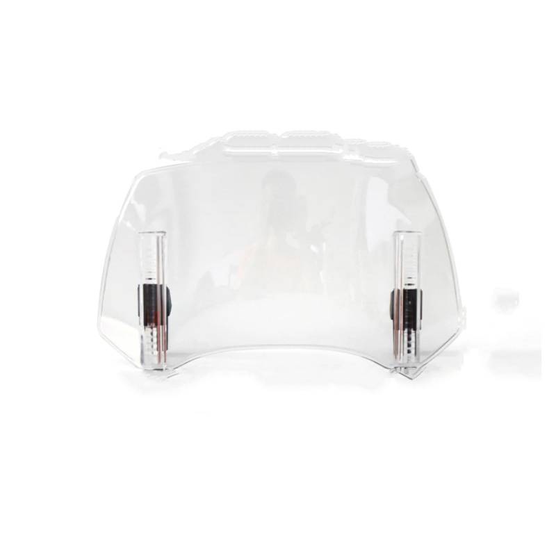 EDSXWUN Motorrad Windschild Für R1200GS GSA Für ADV Für Abenteuer Universal Motorrad Windschutzscheibe Verlängerung Einstellbare Spoiler Deflektor Zubehör(Transparent) von EDSXWUN