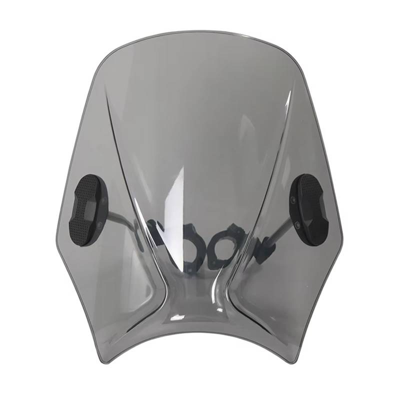 EDSXWUN Motorrad Windschild Für RNINET Für Pure 2017-2019 Für R18 2020-2022 Windschutzscheibe Motorrad Windschutzscheibe Spoiler Motorrad Deflektor(Light Smoke) von EDSXWUN