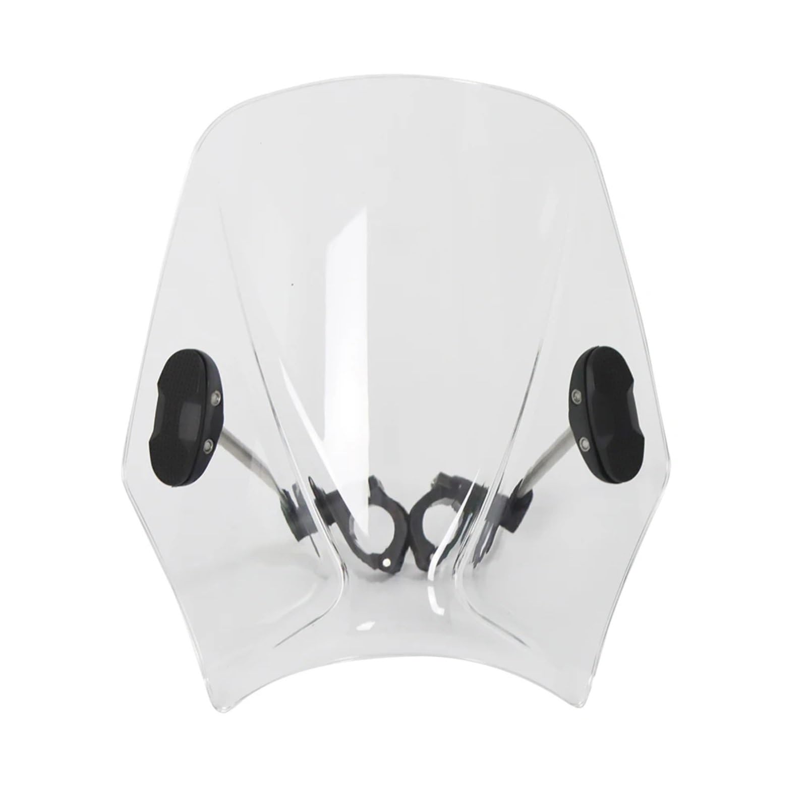 EDSXWUN Motorrad Windschild Für RNineT 2014–2022 Für RNineT Pure 2017–2019 Motorrad-Windschutzscheibe Windschutzscheibe Universeller Motorrad-Windschutzscheiben-Spoiler(Transparent) von EDSXWUN