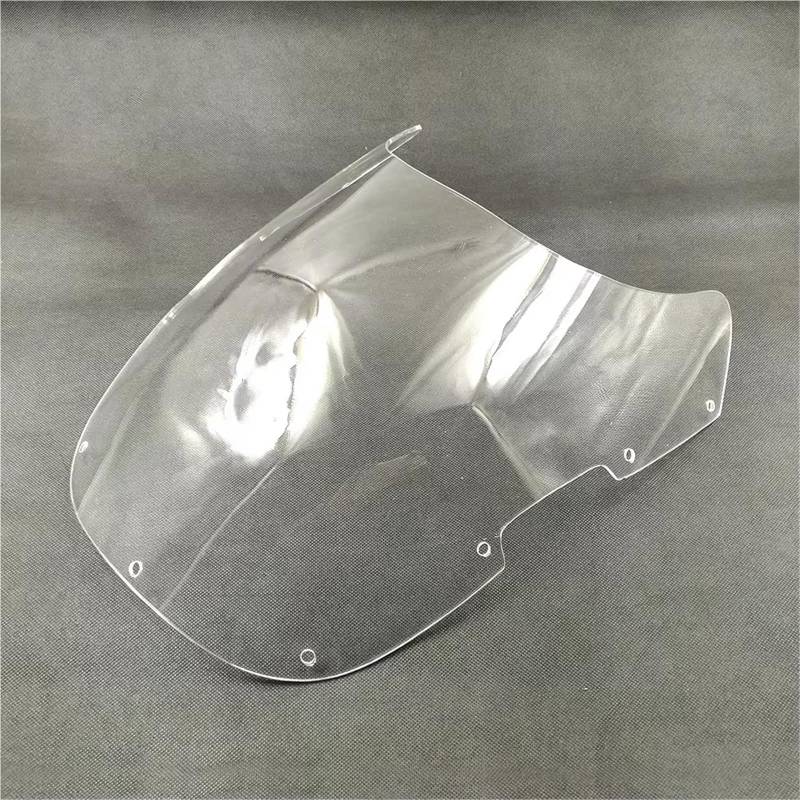 EDSXWUN Motorrad Windschild Für TZR125 1987 1988 1989 1990 1991 1992 Motorrad Zubehör Windschutzscheibe Windschutz Deflektor Motorrad Windschutzscheibe Spoiler(Clear) von EDSXWUN