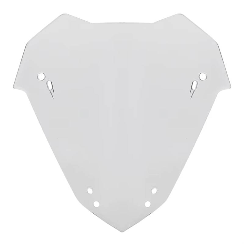 EDSXWUN Motorrad Windschild Für XMAX300 2023 2024 Motorrad Deflektor Spoiler Windschutzscheibe Einstellbare Kleine Verkleidung Windschutz Bildschirm Gugel Zubehör(Clear) von EDSXWUN