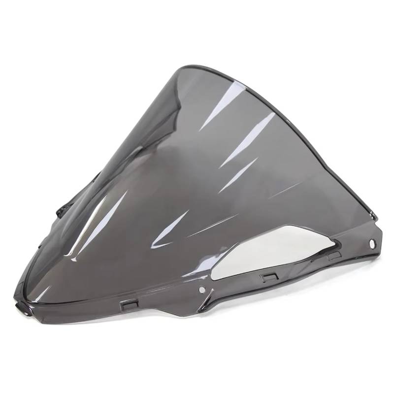 EDSXWUN Motorrad Windschild Für ZX6R 2024 Motorrad Frontscheibe Windschutz Schallwand Windabweiser Windschutz Frontverkleidung Bildschirm Gugel Teile Schallwand Spoiler(Light Smoke) von EDSXWUN