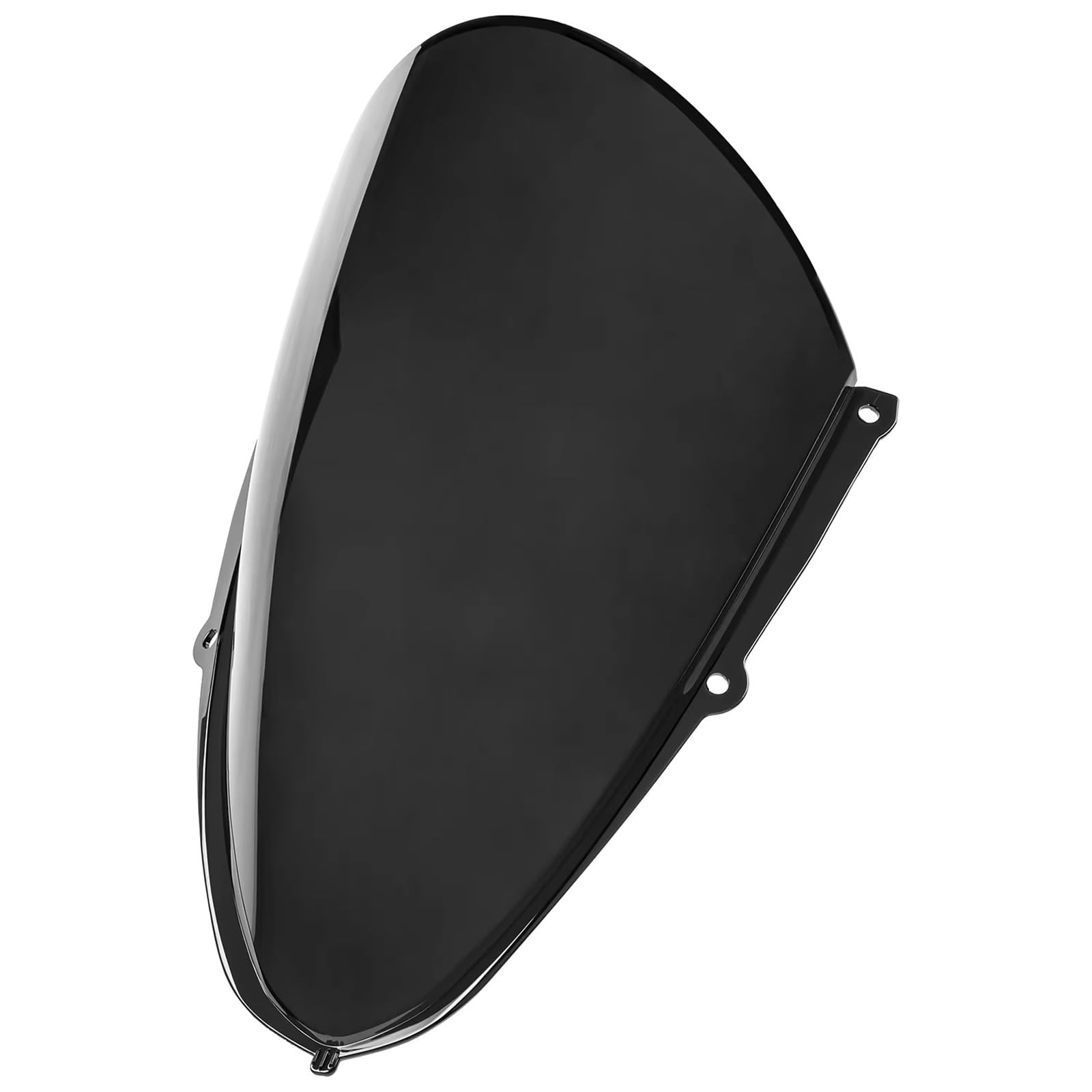 EDSXWUN Motorrad Windschild Kompatibel Mit Aprilia Für RSV4 2021 2022 2023 2024 Windschutzscheibe Windschutz Motorrad Windabweiser Zubehör(Black) von EDSXWUN