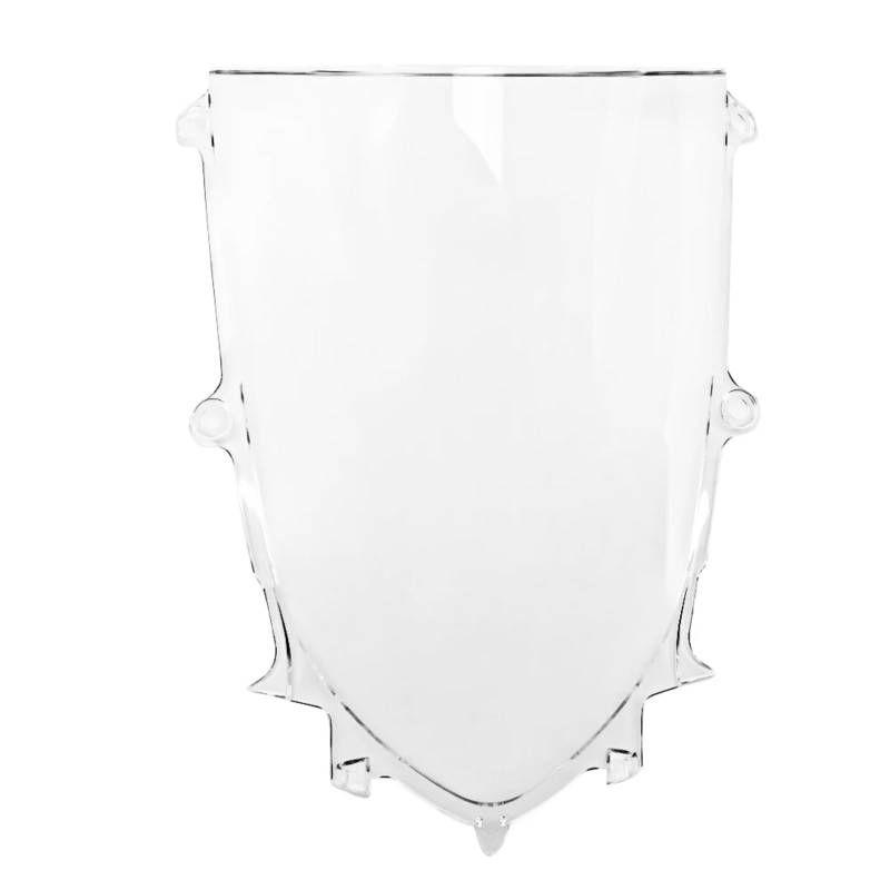 EDSXWUN Motorrad Windschild Kompatibel Mit Yamaha Für YZF-R7 2022 2023 Windschutzscheibe Windschutzscheibe Vorne Motorradzubehör Windschutz Motorräder Spoiler(Clear) von EDSXWUN