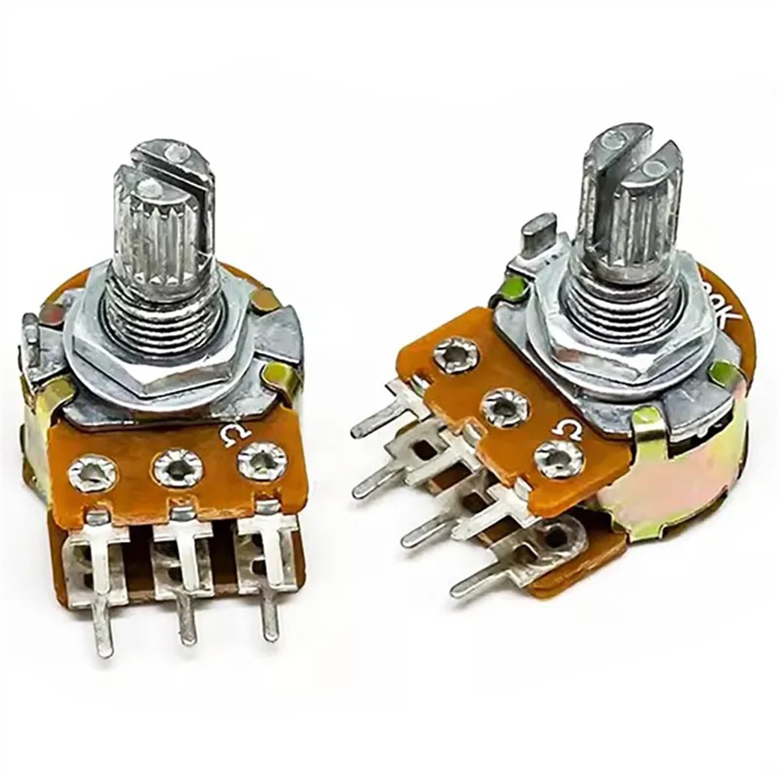 5 Teile/los WH148 Potentiometer B1K B2K B5K B10K B20K B50K B 100 K B500K B1M 6Pin Shaft1K 2K 5K 10K 20K 50K 100K 500K 1M(100K Ohm) von EDXFICDQ