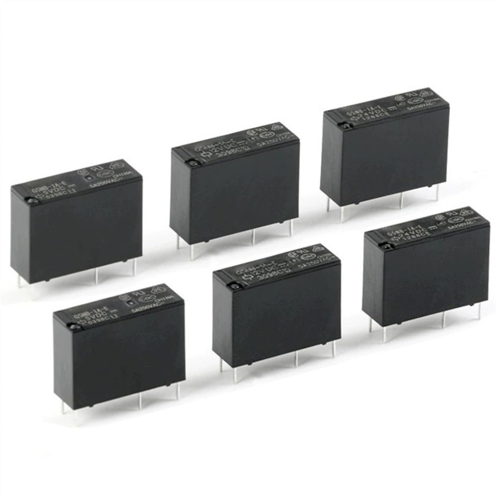 5PCS G5NB-1A-E-5VDC G5NB-1A-E-12VDC G5NB-1A-E-24VDC Leistungsrelais 5V 12V 24V 5A 4Pin 250VAC G5NB-1A-E G5NB 1A E 5VDC 12VDC 24VDC(G5NB-1A-E-12VDC) von EDXFICDQ