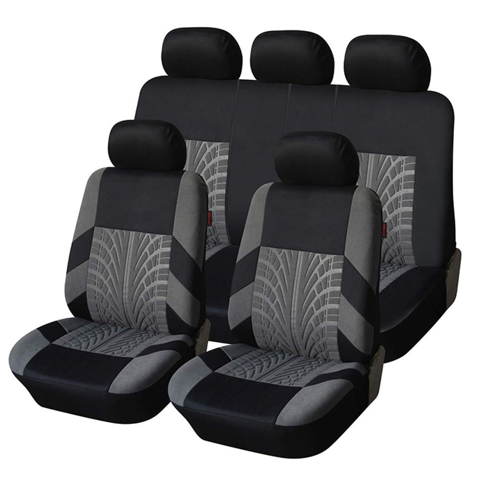 Auto Sitzbezüge Sitzüberzug Schonbezüge Sitzbezügesets Set, Premium 5 Sitzer Sitzkissen Sitzauflagen Sitzschoner Vorder Hinten Sitzschutz für VW Golf 6 GTI Golf 7 Golf 7 GTI Golf TDI Golf Sportwagen von EEASSA