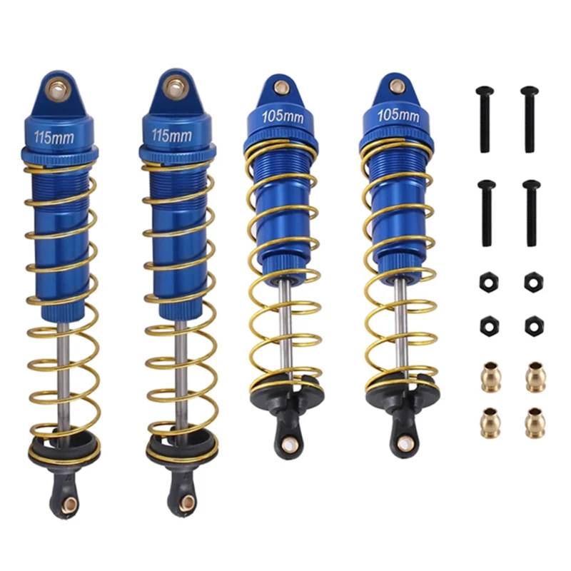 4-teiliger vorderer und hinterer Stoßdämpfer aus Metall for Arr-ma 1/10 for SEN-TON for Gra-nite for Typ-hon 4X4 BLX Upgrade-Teile,2 von EEQANAO