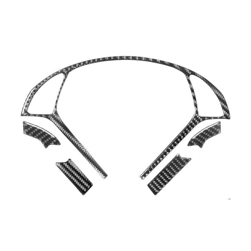 Passend für Infiniti G37 Limousine 2010–2013, dekorative Auto-Lenkrad-Paillettenabdeckung, ABS-Lenkrad-Paillettenabdeckung, Kohlefaser-Muster von EERLHXWF