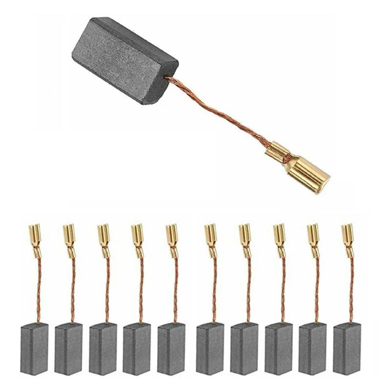 10PCS Carbon Brushes For electronic starter Angle Grinder 15mm X 8mm X 5mm Carbon electronic starter Brush Power Tool Accessories Carbon Brushes EFDSVUHE von EFDSVUHE