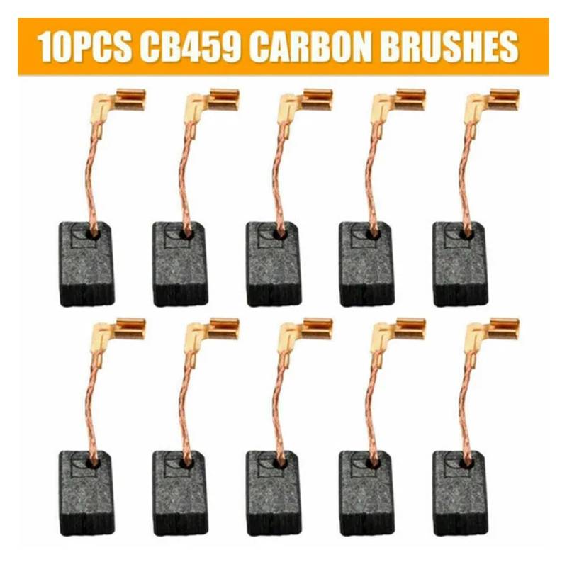 10pcs Carbon Brushes Graphite Brushes For Motors Tools Angle Grinder GA5030 CB325 / 459/303/419/203 EFDSVUHE(CB459) von EFDSVUHE