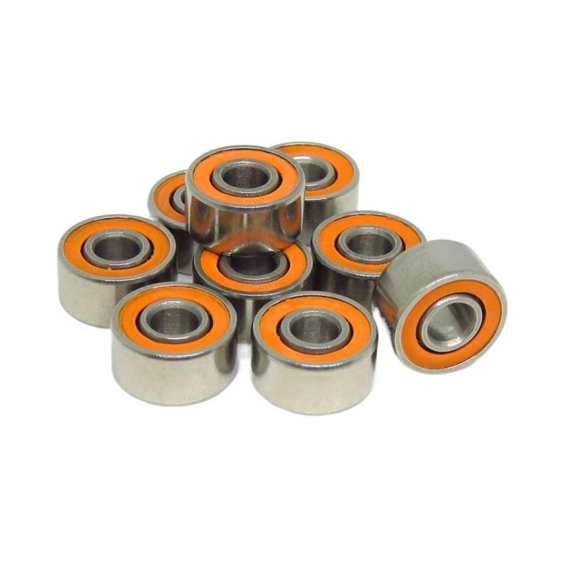 10pcs S693 2RS Hybrid Ceramic Bearing 3x8x4 ABEC7 Steel Ceramic Bearing S693C SMR693 RS 2RS 3 * 8 * 4 Bearing EFDSVUHE(S625C-2OS 5x16x5mm) von EFDSVUHE