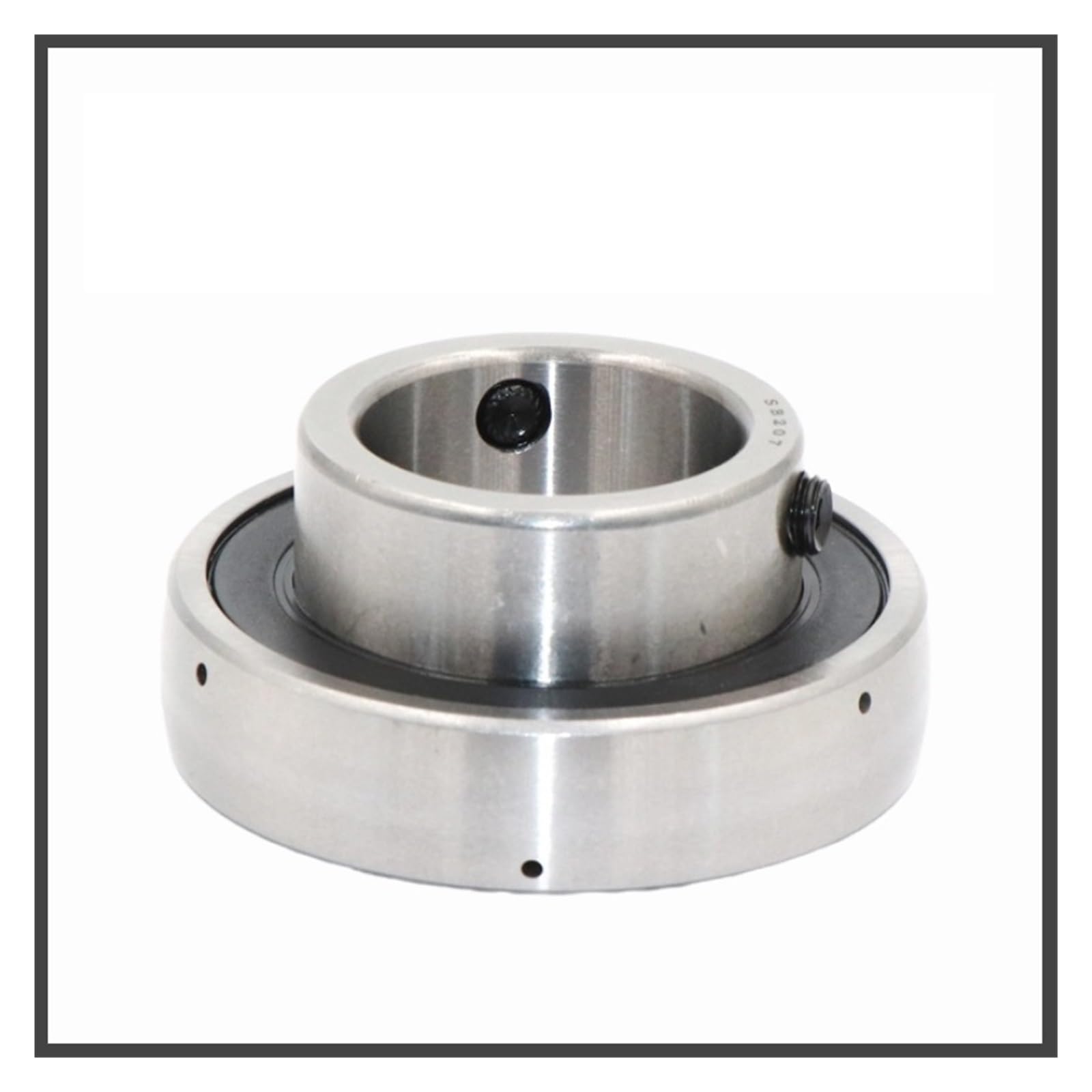 1PCS Outer Spherical Bearing SB201 202 203 204 SB205 SB206 Agricultural Machinery Support Bearing Housing EFDSVUHE(Bearing Steel,SB201 12X40X22MM) von EFDSVUHE